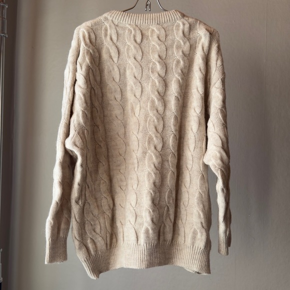 Vintage Italian Alpaca Wool Acrylic Blend Sweater - Picture 9 of 13